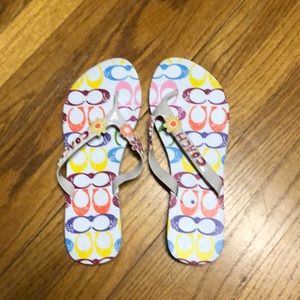 Coach Flip Flops